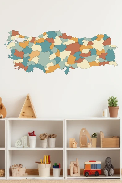 EsaKids Türkiye Haritası 100 x 60 ürün görseli 1