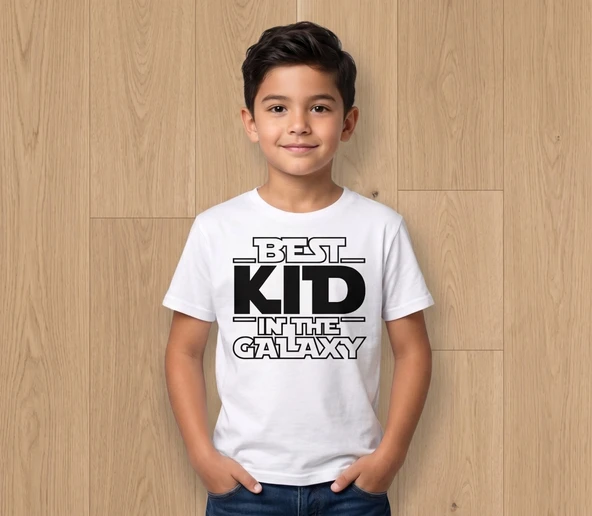 Best Kid Ever ütü ile uygulanabilinen DTF tekstil baskı ürün görseli 1