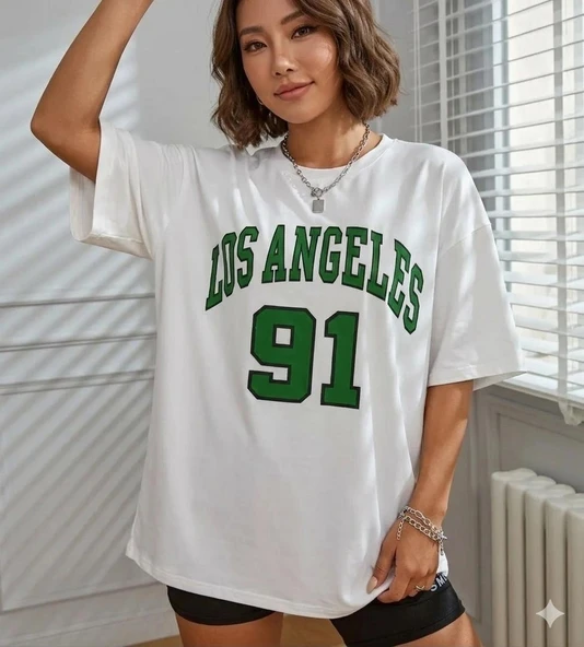 Baskılı Unisex Kesim Tshirt ürün görseli 1