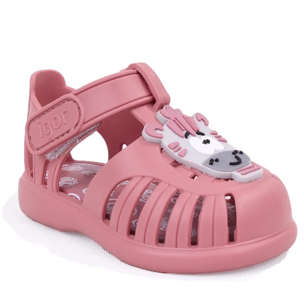 Igor S10373 Tobby Zebra Pembe Günlük Kız Çocuk Sandalet ürün görseli 1