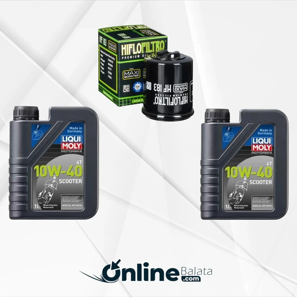 Voge SR3 250 Liqui Moly Hiflo Filtre Bakım Seti ürün görseli 1