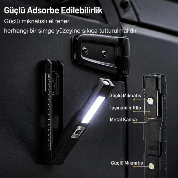 POWERDEX PD-9999 MIKNATISLI FENER - Resim 3