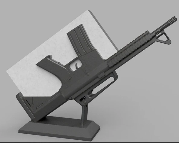M16 / AR-15 Kartvizitlik - 3D Yazıcı Taktik Ofis Aksesuarı - Silah Severlere Özel Hediye ürün görseli 1