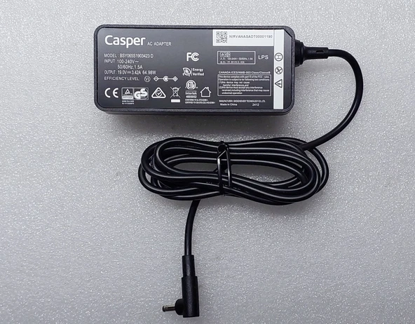 Casper S100 Adaptör 19V 3.42A 65W ORJİNAL - Resim 4