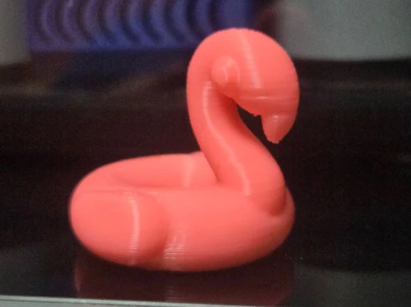 Flamingo Figürü – 3D Baskı Dekoratif Flamingo Biblo (Masa Dekoru) ürün görseli 1
