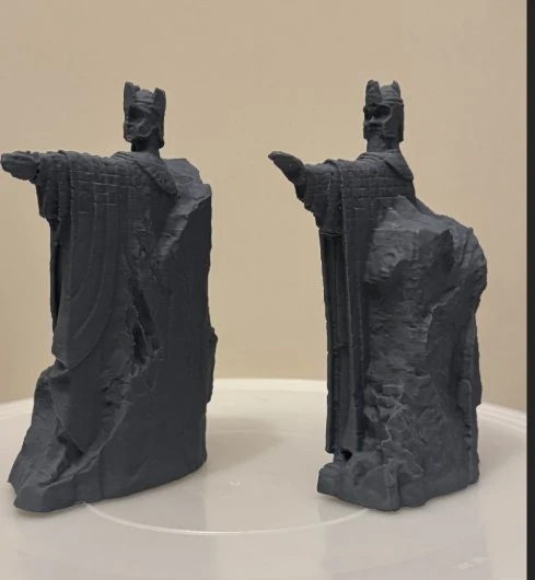 Yüzüklerin Efendisi Kral Heykelleri Dekoratif Kitap Desteği Adet - Argonath Bookend ürün görseli 1