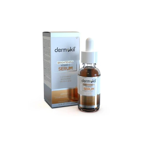 Dermokil Aydınlatıcı C Vitamini Leke Karşıtı Serum 30 ml ürün görseli 1
