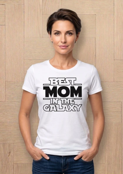 Best Mom Ever ütü ile uygulanabilinen DTF tekstil baskı ürün görseli 1