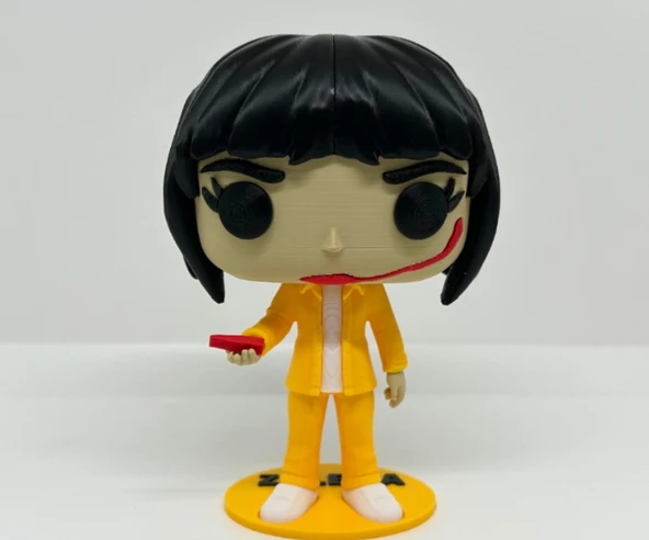 Zulema Zahir Figürü - Vis a Vis Koleksiyonu - 3D Baskı Mahkum Üniformalı Pop Figür - Kült Dizi Karakteri Dekor ürün görseli 1