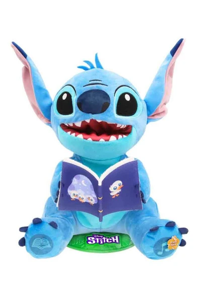 Sesli Karanlıkta Parlayan Masal Anlatan Stitch İnteraktif Peluş 34 cm – Lilo & Stitch Oyuncak ürün görseli 1