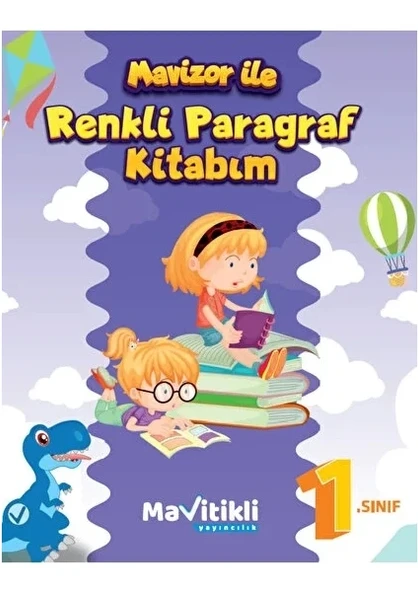 Mavitikli 1.sınıf Mavizor Ile Renkli Paragraf ürün görseli 1