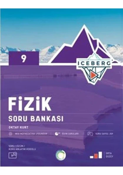 Okyanus Yayınları 9. Sınıf Iceberg Fizik Soru Bankası ürün görseli 1