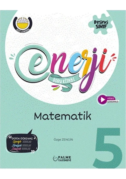Palme Yayınevi Hazırlık 5. Sınıf Enerji Matematik Soru Kitabı ürün görseli 1