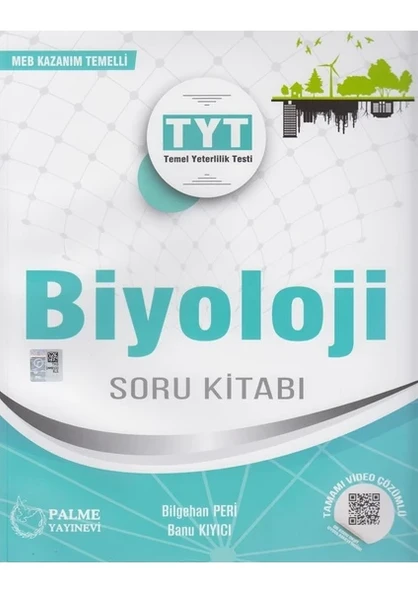Palme Yayınevi Hazırlık Yks Tyt Biyoloji Soru Kitabı ürün görseli 1