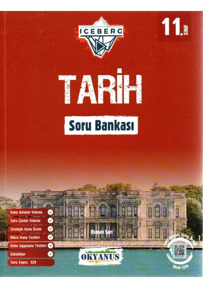 Okyanus Yayınları  11. Sınıf Tarih Iceberg Soru Bankası ürün görseli 1
