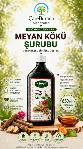 ÇareBurada Meyan Kökü Şurubu 650 ml ürün görseli 1