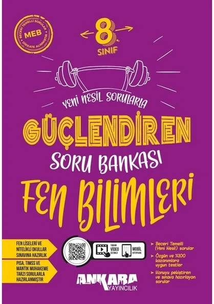 8. Sınıf Fen Bilimleri Soru Bankası ürün görseli 1