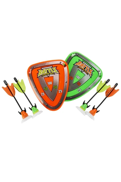 Battle Throwing 2 Hedefli 4 Oklu Dart Seti – Refleks Geliştiren Nişan Alma Oyunu ürün görseli 1