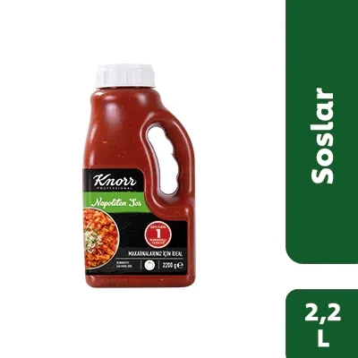Knorr Napoliten Sos 2,2 LT Profesyonel Domates Sosu ürün görseli 1