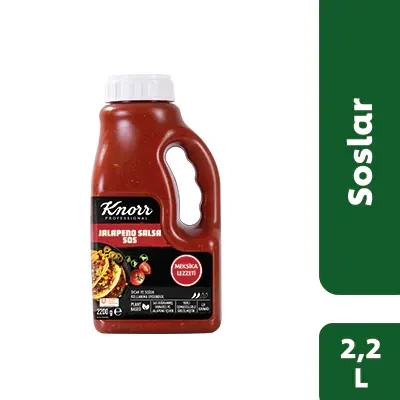 Knorr FS Jalapeno Salsa Sos 2200 GR Profesyonel Acı Sos ürün görseli 1