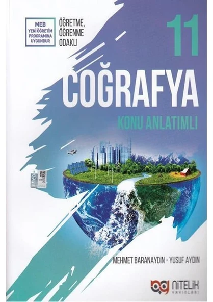Nitelik Yayınları 11. Sınıf Coğrafya Konu Anlatımlı ürün görseli 1