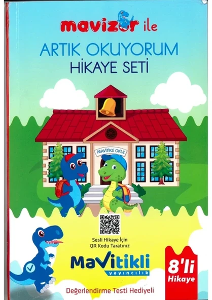 Mavitikli Anetil Artık Okuyorum  8 Li Hikaye Seti ürün görseli 1