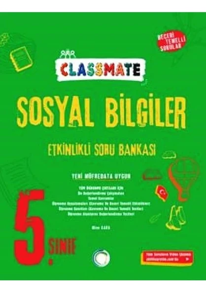 Okyanus Yayınları Okyanus 5.sınıf Sosyal Bilgiler Etkinlikli Soru Bankası Classmate ürün görseli 1
