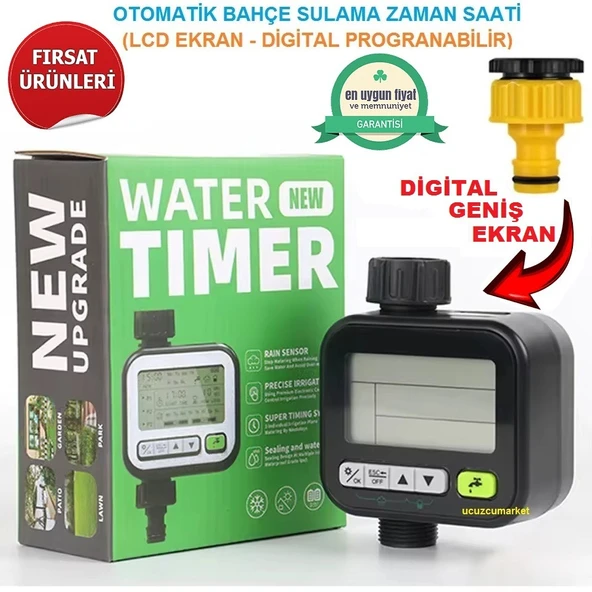 OTOMATİK PROGRANABİLİR DİGİTAL EKRAN SU ZAMANLAYICI ürün görseli 1