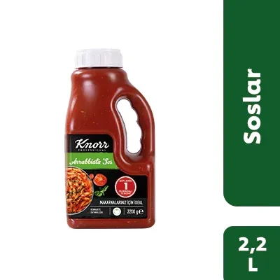 Knorr FS Arrabbiata Sos 2,2 LT Profesyonel Acılı Domates Sosu ürün görseli 1