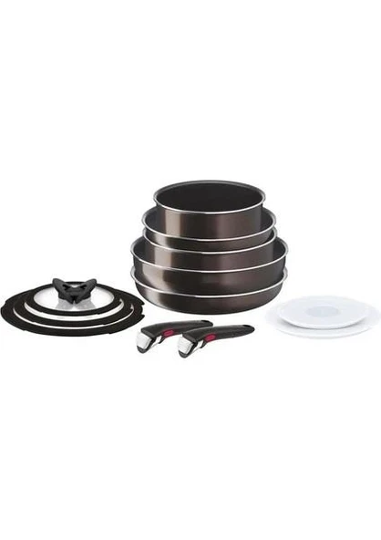 TEFAL INGENIO XL FORCE TİTANYUM 2X BÜYÜK TENCERE SETİ 12 PARÇA ürün görseli 1