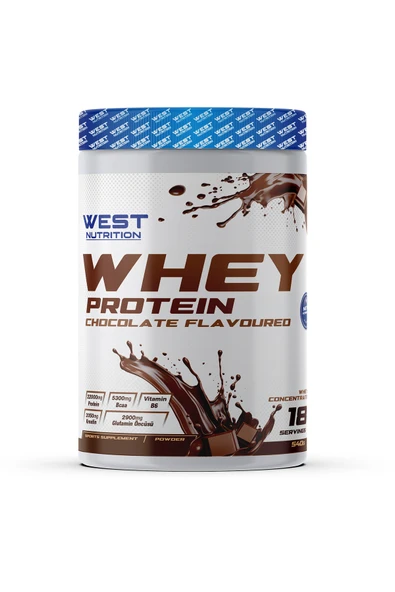 West Nutrition Whey Protein Tozu 540 gr 18 Servis Çikolata Aromalı ürün görseli 1