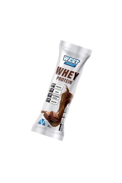West Nutrition Whey Protein Tozu 36 Gram Tek Saşe Çikolata Aromalı ürün görseli 1