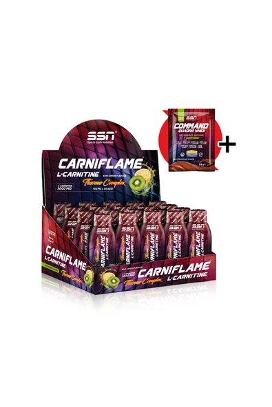 SSN Sports Style Nutrition Carniflame 3000 Mg Thermo Karnitin L-carnitine 20 Ampul Kivili ürün görseli 1