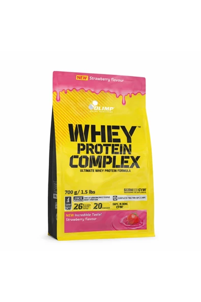Olimp Whey Protein 700 gr Çilek Aromalı ürün görseli 1