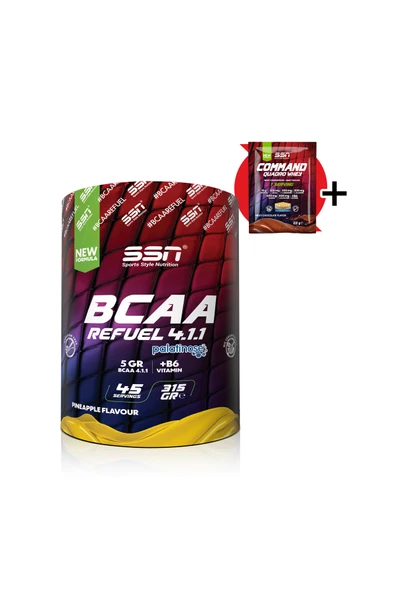SSN Sports Style Nutrition Bcaa 4.1.1 315 gr (ANANAS) A Mino Asit ürün görseli 1