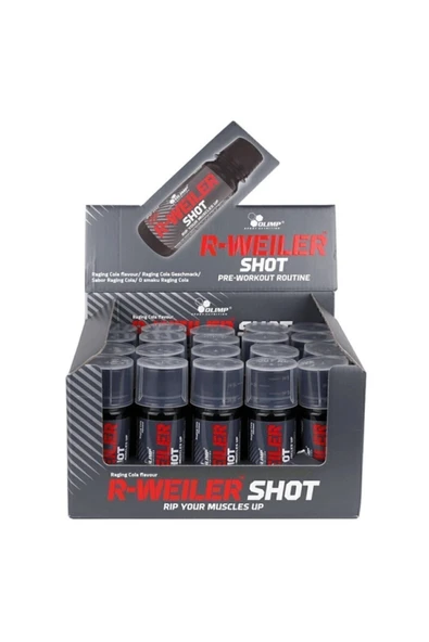 Olimp R-weiler Shot 20 Ampul 40 Servis Pre Workout Güç ürün görseli 1