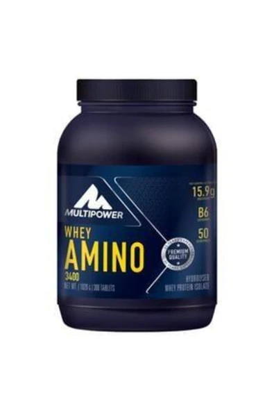Multipower Whey Amino 3400 300 Tablet +hediyeli ürün görseli 1