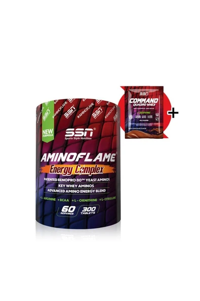 SSN Sports Style Nutrition AminoFlame 300 Tablet Amino Asit ürün görseli 1