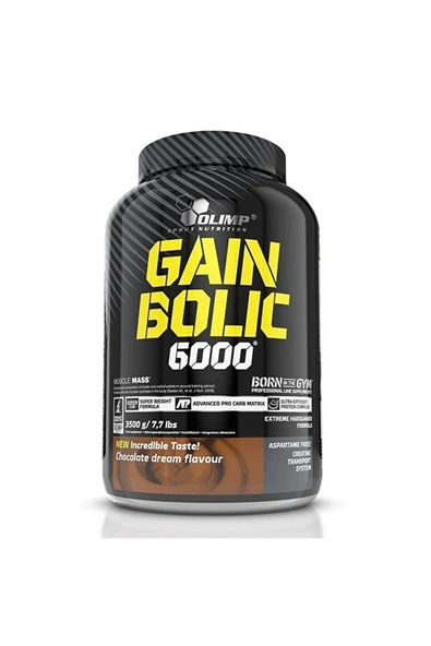Olimp Gain Bolic 6000 3500 gr Gainer Karbonhidrat Tozu Çikolata Aromalı ürün görseli 1