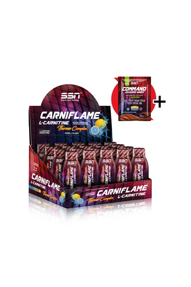 SSN Sports Style Nutrition Carniflame 3000 Mg 20 Shot(limon) L Karnitin ürün görseli 1