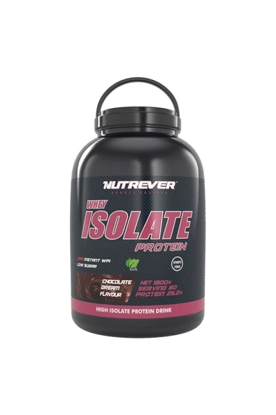Nutrever Whey Isolate Protein 1800gr Çikolata - Resim 2