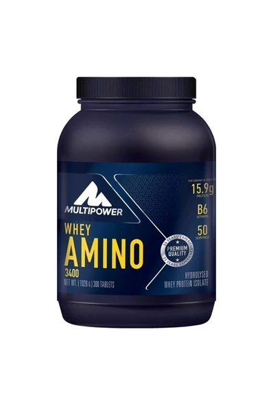 Multipower Whey Amino 3400 - 300 Tablet ürün görseli 1