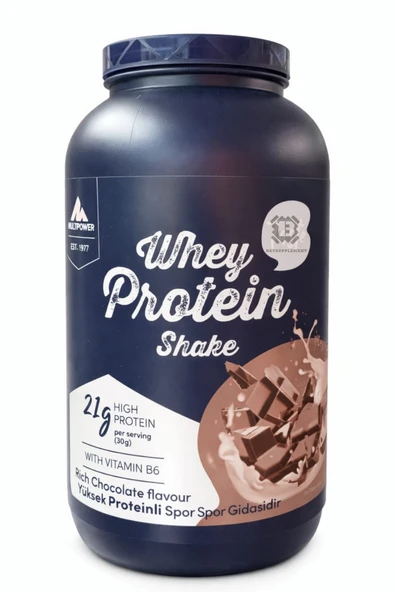 Multipower %100 Pure Whey Protein shake 900 Gr Çikolata ürün görseli 1