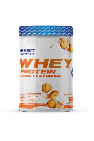 West Nutrition Whey Protein Tozu 540 gram Kurabiye ürün görseli 1