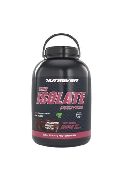 Nutrever Whey Izole 1800gr Çikolata ürün görseli 1