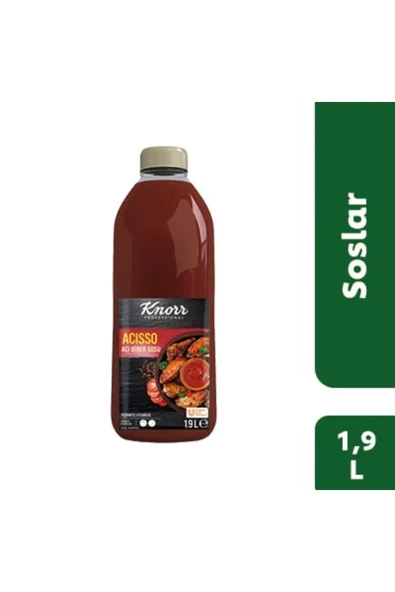 Knorr FS Büyük Boy Acısso Acı Sos 1,9 LT Profesyonel Acı Sos ürün görseli 1