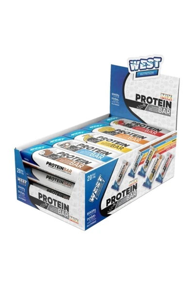 West Nutrition Karışık Protein Bar 20 Adet x 50 Gram ürün görseli 1