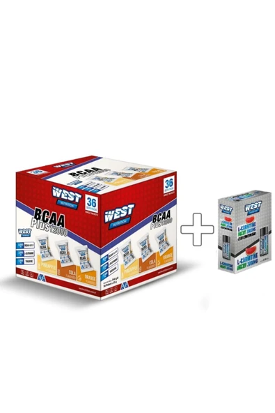 West Nutrition Bcaa 12000 Plus Glutamin Taurin 36 Şase Karışık Aroma ürün görseli 1