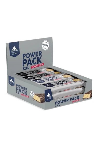 Multipower Power Pack Xxl Classic Protein Bar 60 gr 24 Adet Classic Dark Aromalı Takviye Protein ürün görseli 1