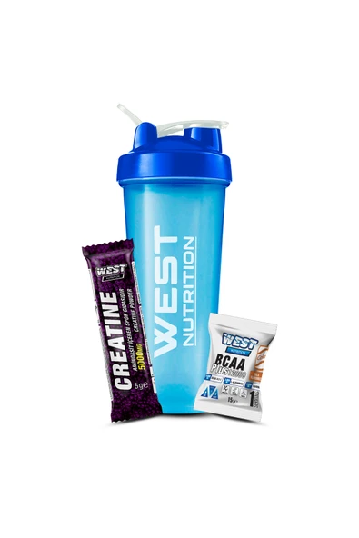 West Nutrition Shaker BCAA Kreatin Hediyeli ürün görseli 1